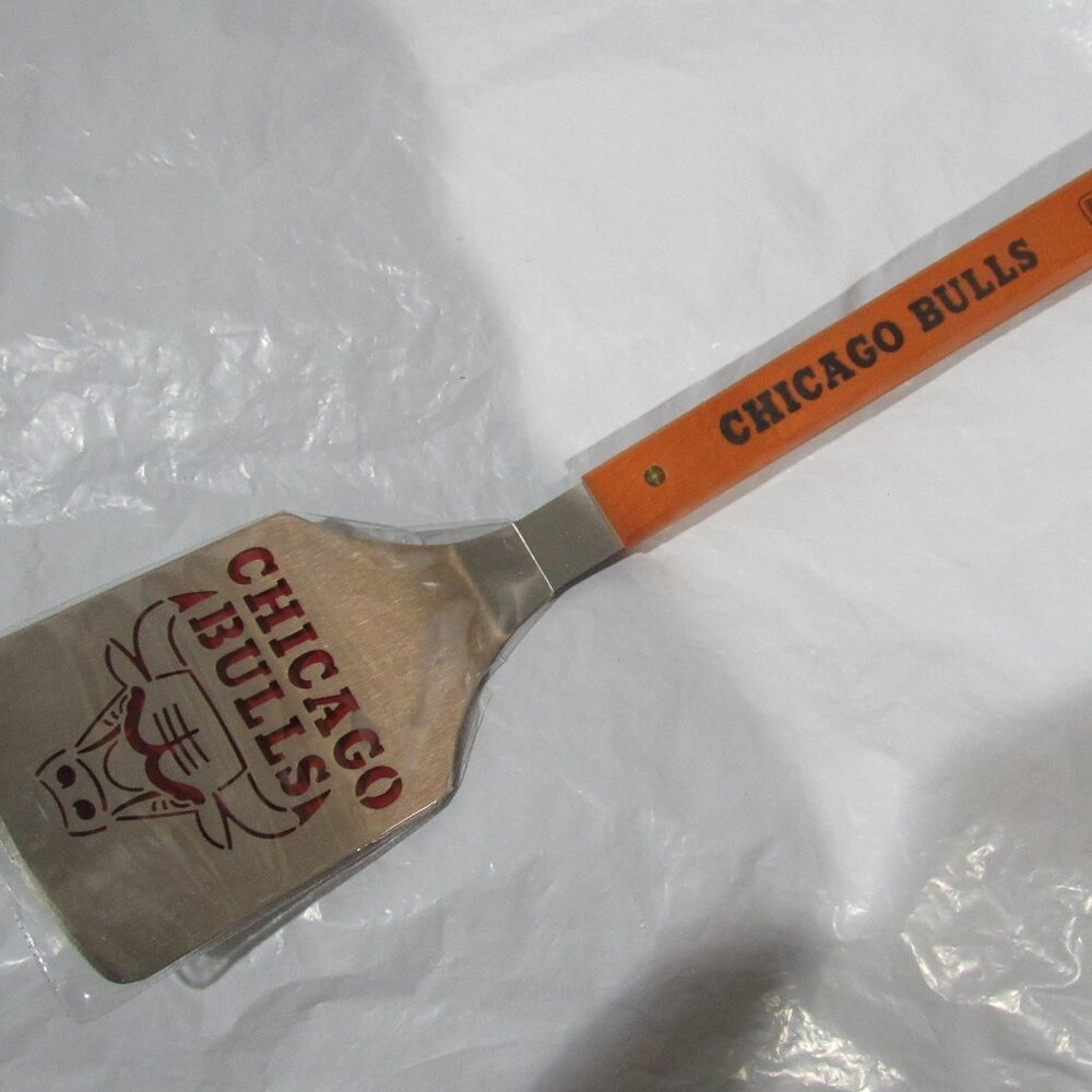 NBA Chicago Bulls Sportula Stainless Steel Grilling Spatula by YouTheFan